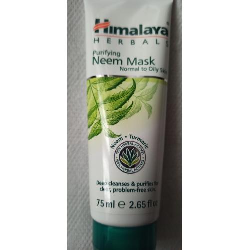 Himalaya Herbals Purifying Neem Mask [Face Pack] (Maska oczyszczająca z miodli indyjskiej) - opinie | zdjęcie do recenzji od ciasteczkowapanna