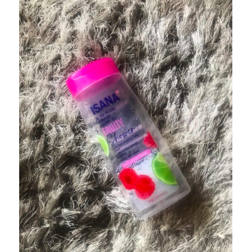 Isana Fruity Shower Duschgel (Żel pod prysznic z ekstraktem z malin i limonki) - opinie | zdjęcie do recenzji od agnieszka_teplik