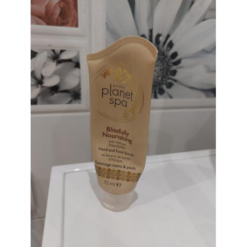 Avon Planet Spa, Blissfully Nourishing, Hand and Foot Scrub (Odżywczy peeling do rąk i stóp (nowa wersja)) - opinie | zdjęcie do recenzji od annaskc