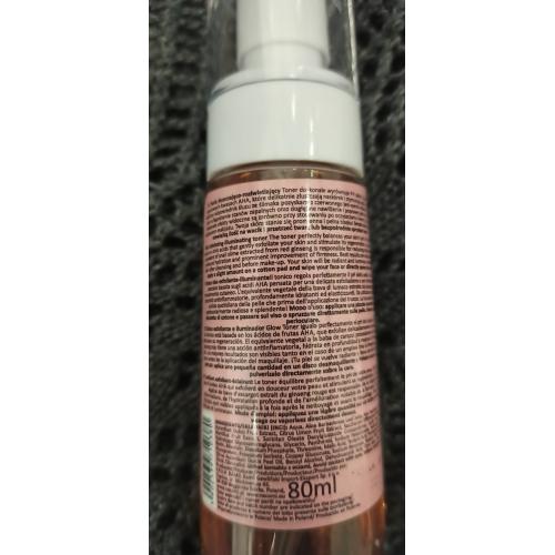 Nacomi Glow Toner, Brightening & Exfoliating Tonic (Tonik złuszczająco - wygładzający) - opinie | zdjęcie do recenzji od ciasteczkowapanna - 2