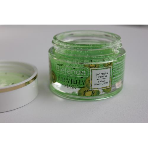 Bielenda Juicy Jelly Mask, 2 w 1 Oczyszczająca maska + peeling z kiwi i kaktusem - opinie | zdjęcie do recenzji od f6b553abd7484a09c15925e6937dcdfb8224db47_65eba68250e23 - 2