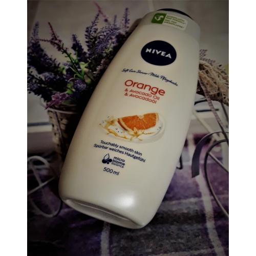 Nivea Soft Care Shower Orange & Avocado Oil (Pielęgnujący żel pod prysznic `Pomarańcza i olejek awokado`) - opinie | zdjęcie do recenzji od Andromeda1966