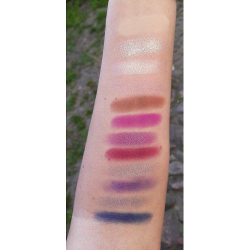 Sensique Neonights Eyeshadow Palette (Paleta cieni do powiek) - opinie | zdjęcie do recenzji od Smerfeta83 - 2