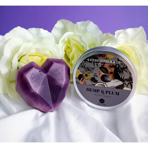 Herbs & Hydro Bar Conditioner Hemp & Plum (Odżywka w kostce `Śliwka i konopie`) - opinie | zdjęcie do recenzji od x_sandrix_testuje