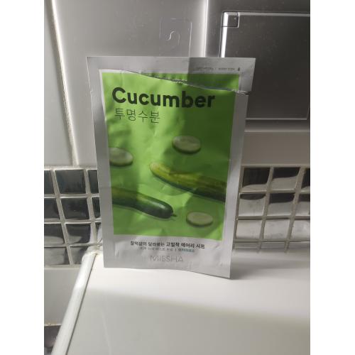 Missha Airy Fit Sheet Mask Cucumber (Maska  w płachcie) - opinie | zdjęcie do recenzji od Magdalena1385