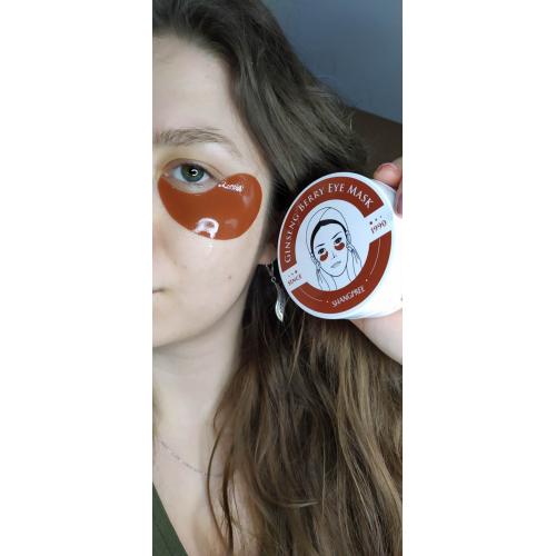Shangpree Ginseng Berry Eye Mask (Żelowe płatki pod oczy z jagodami żeń-szenia) - opinie | zdjęcie do recenzji od Li_nka_ - 2