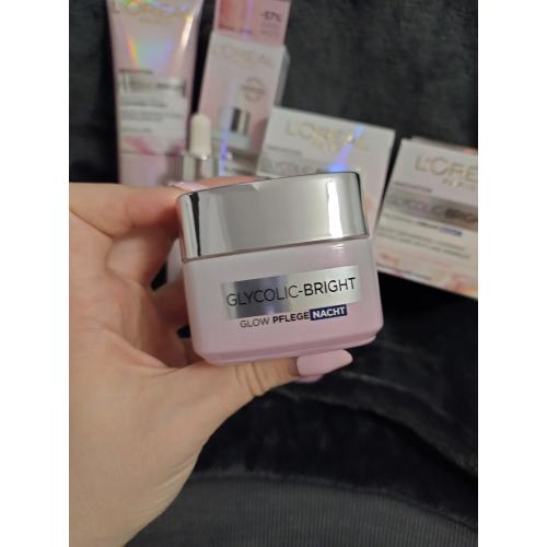 L'Oreal Paris Glycolic Bright, Glowing Cream Night (Krem na noc) - opinie | zdjęcie do recenzji od Airadka