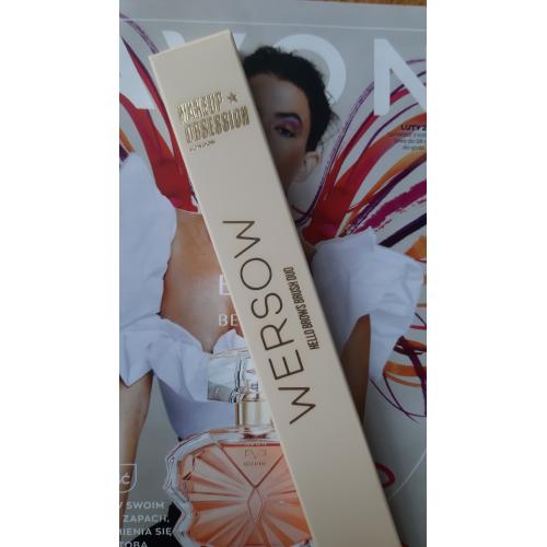 Makeup Obsession London Makeup Obsession London x Wersow, Hello Brows Set (Zestaw pędzelek + spiralka do brwi) - opinie | zdjęcie do recenzji od KIN0183 - 1