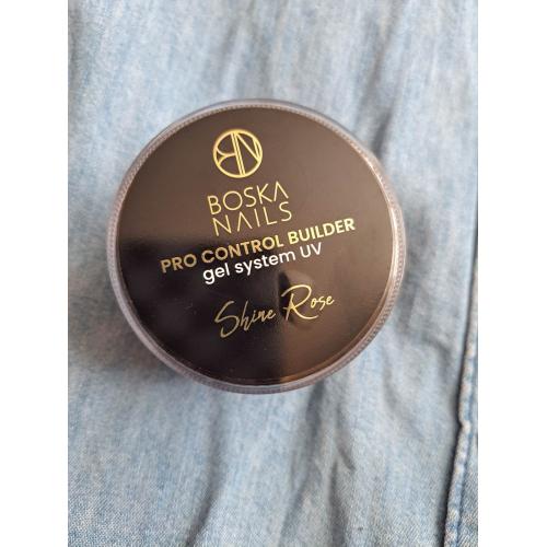 Boska Nails Shine Rose Pro Control Builder Gel System UV (Żel budujący samopoziomujący) - opinie | zdjęcie do recenzji od MILKaa1