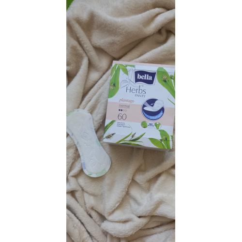 Bella Panty, Herbs Plantago, Sensitive Normal (Wkładki higieniczne wzbogacone babką lancetowatą) - opinie | zdjęcie do recenzji od Juliaa92 - 1