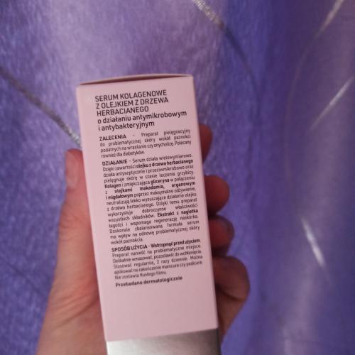 Victoria Vynn Foot Pharm, Serum with Collagen and Tea Tree Oil (Serum kolagenowe z olejkiem z drzewa herbacianego) - opinie | zdjęcie do recenzji od clareblondi - 2