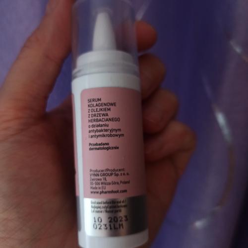 Victoria Vynn Foot Pharm, Serum with Collagen and Tea Tree Oil (Serum kolagenowe z olejkiem z drzewa herbacianego) - opinie | zdjęcie do recenzji od clareblondi - 3