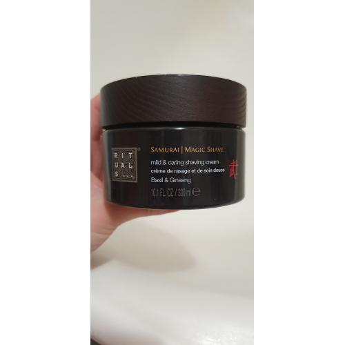 Rituals Samura Magic Shave, Mild & Caring Shaving Cream Basil & Ginseng (Krem do golenia) - opinie | zdjęcie do recenzji od Veronika2612