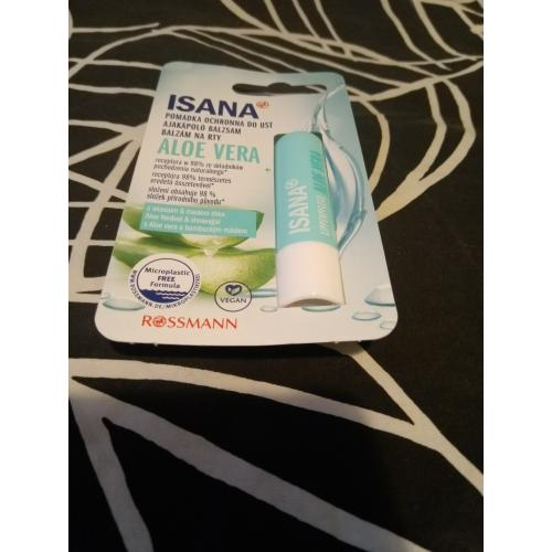 Isana Lippenpflege Aloe Vera (Pielęgnacyjna pomadka do ust `Aloes`) - opinie | zdjęcie do recenzji od Owocowysad - 1