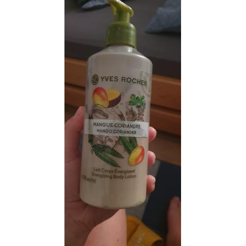 Yves Rocher Les Plaisirs Nature, Lait Corps Energisant Mangue & Coriandre (Energizujące mleczko do ciała `Mango i kolendra`) - opinie | zdjęcie do recenzji od taktojamarta