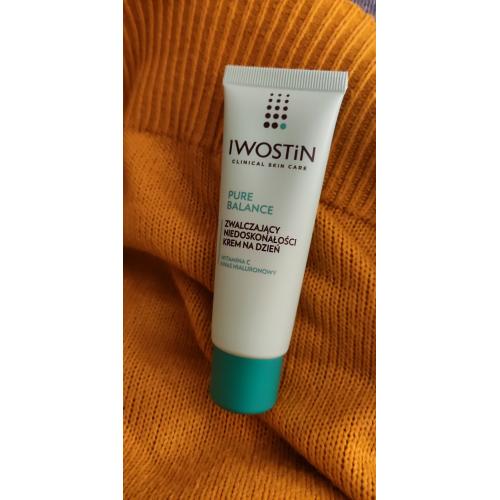 Iwostin Pure Balance, Zwalczający niedoskonałości krem na dzień - opinie | zdjęcie do recenzji od madziarek27