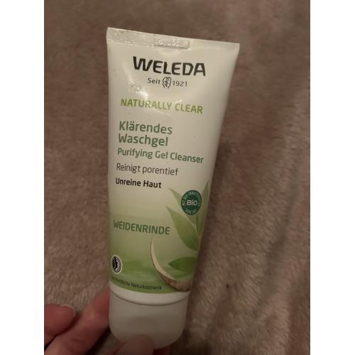 Weleda Naturally Clear, Klarendes Waschgel (Oczyszczający żel do mycia twarzy z korą wierzby) - opinie | zdjęcie do recenzji od Zakatek_beauty