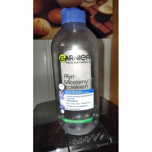 Garnier Skin Naturals, Płyn micelarny pielęgnujący z wyciągiem z bławatka - opinie | zdjęcie do recenzji od joaska1992