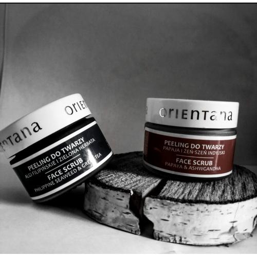 Orientana Naturalny żelowy peeling do twarzy `Algi filipińskie i zielona herbata` do cery tłustej i mieszanej - opinie | zdjęcie do recenzji od lusia1987