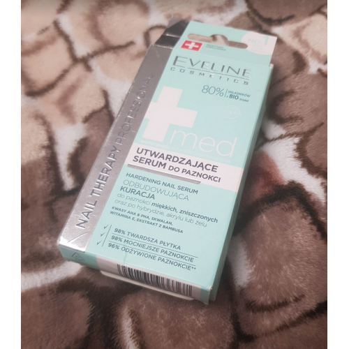 Eveline Cosmetics Med+ Nail Therapy Professional, Utwardzające serum do paznokci - opinie | zdjęcie do recenzji od PenJa