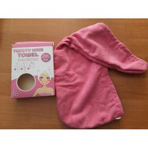 Action Twisty Hair Towel (Ręcznik do włosów z mikrofibry) - opinie | zdjęcie do recenzji od Smerfeta83