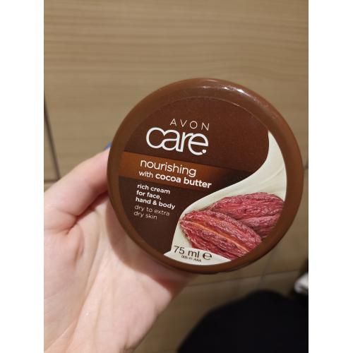 Avon Care, Cocoa Butter Face Cream (Krem do twarzy z masłem kakaowym i witaminą E) - opinie | zdjęcie do recenzji od apodiss - 1