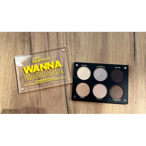 Inglot Playinn, Wanna Banana Eyeshadow Palette (Paleta cieni do powek) - opinie | zdjęcie do recenzji od Sabi01