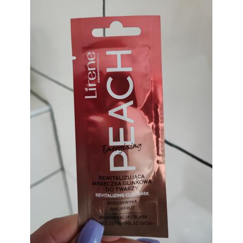 Lirene Dermoprogram Rewitalizująca maseczka glinkowa do twarzy `Energising Peach` - opinie | zdjęcie do recenzji od Kosmetykoholic