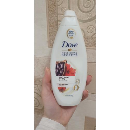 Dove Nourishing Secrets, Nurturing Ritual, Body Wash with Cacao Butter and Hibiscus (Żel pod prysznic `Masło kakaowe i hibiskus`) - opinie | zdjęcie do recenzji od Veronika2612