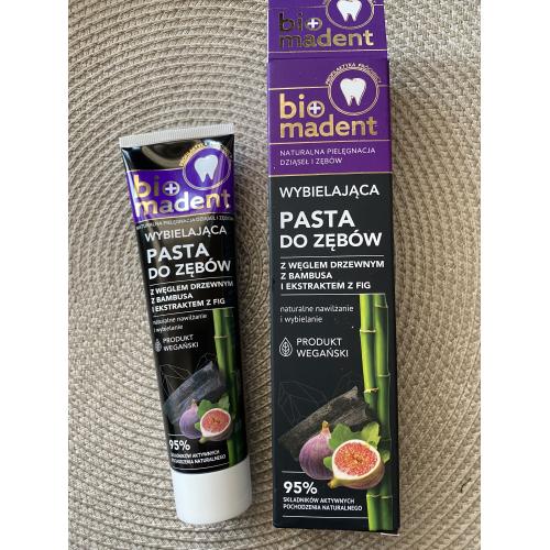Bio Madent Wybielająca pasta do zębów z węglem drzewnym z bambusa i ekstraktem z fig - opinie | zdjęcie do recenzji od Gogo145 - 2