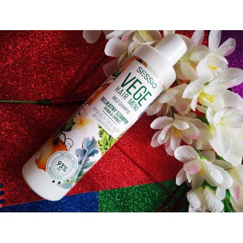 Sessio Hair Vege Cocktail, Smoothing Shampoo (Wygładzający szampon do włosów 'Dynia & Jarmuż') - opinie | zdjęcie do recenzji od Ewafefka - 2