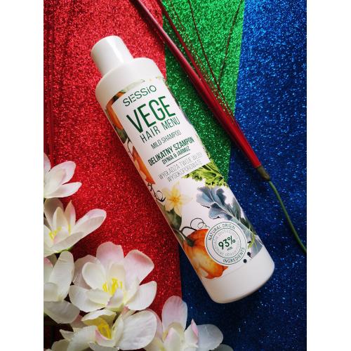 Sessio Hair Vege Cocktail, Smoothing Shampoo (Wygładzający szampon do włosów 'Dynia & Jarmuż') - opinie | zdjęcie do recenzji od Ewafefka - 5