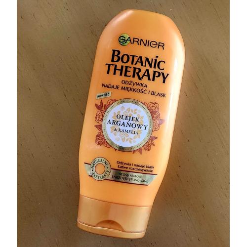 Garnier Botanic Therapy, Olejek Arganowy i Kamelia, Odżywka do włosów nadająca miękkość i blask - opinie | zdjęcie do recenzji od Iwona_C