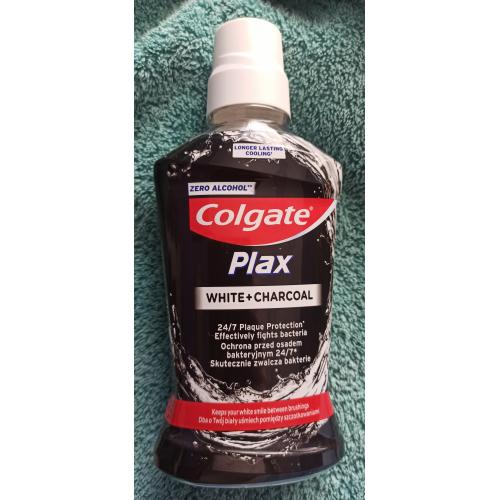 Colgate Plax White + Charcoal Mouthwash (Płyn do płukania jamy ustnej) - opinie | zdjęcie do recenzji od ciasteczkowapanna