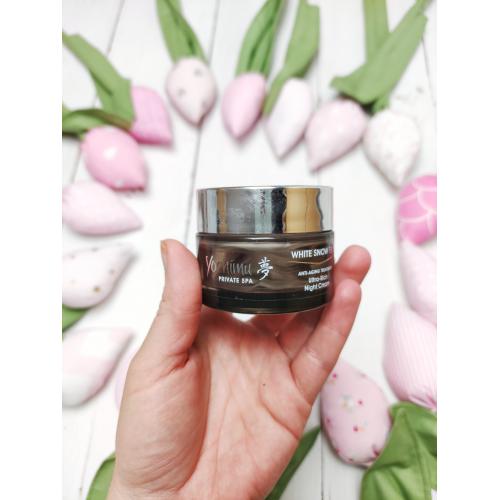 Jacques Battini Classic Yochimu Private SPA, White Snow Tea Anti-aging Treatment Ultra-Rich Night Cream (Ultrabogaty krem na noc) - opinie | zdjęcie do recenzji od DianaArtsewing