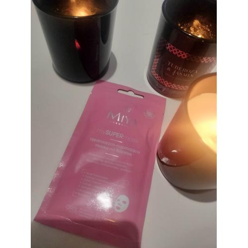 Miya Cosmetics mySUPERmask, Ujędrniająco-napinająca maska na tkaninie - opinie | zdjęcie do recenzji od blondeinbeauty