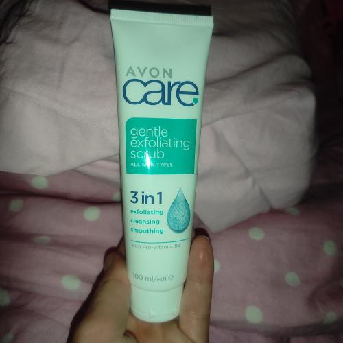Avon Care, Gentle Exfoliating Scrub 3 in 1 (Delikatny peeling do twarzy) - opinie | zdjęcie do recenzji od asiulka55