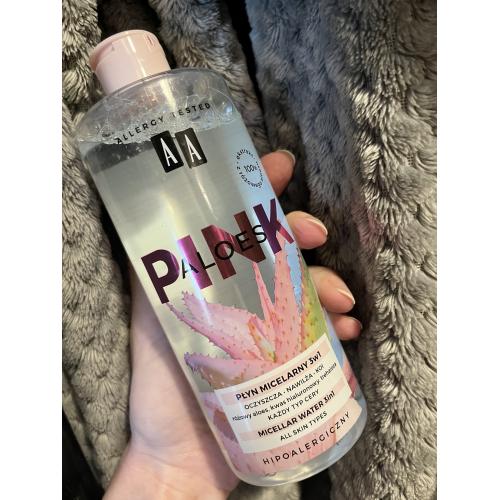 AA Pink Aloes, Płyn micelarny 3w1 - opinie | zdjęcie do recenzji od rozarozewicz