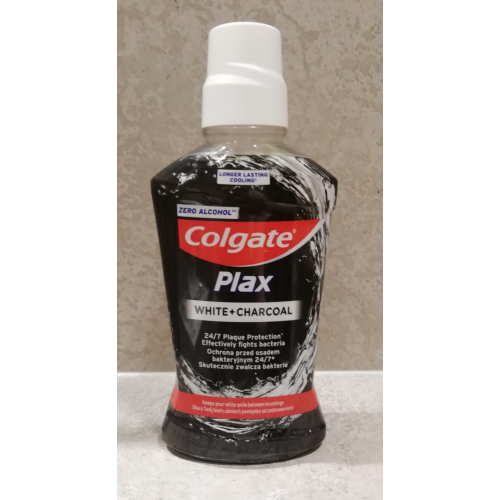 Colgate Plax White + Charcoal Mouthwash (Płyn do płukania jamy ustnej) - opinie | zdjęcie do recenzji od 2e9182b55bdf0a98ff6828ef66cf0b2a4e640980_67070af1f3125