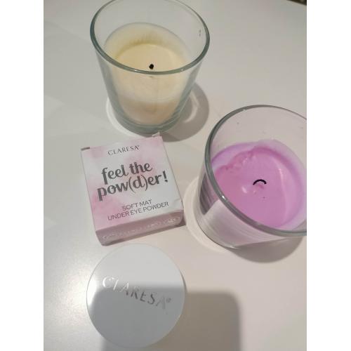 Claresa Feel the Pow(d)er! Soft Mat Under Eye Powder (Puder pod oczy o matowym wykończeniu) - opinie | zdjęcie do recenzji od blondeinbeauty