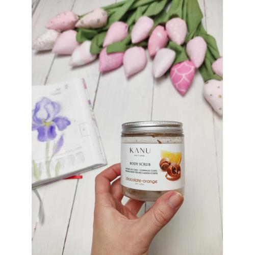 Kanu Nature Peeling do ciała z dodatkiem kawy `Czekolada - pomarańcza` - opinie | zdjęcie do recenzji od DianaArtsewing