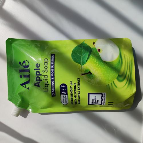 Aile Apple Liquid Soap (Jabłkowe mydło w płynie) - opinie | zdjęcie do recenzji od teczowaosmiornica - 2