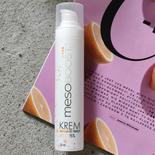 MesoBoost Krem do twarzy z 15% witaminą C - opinie | zdjęcie do recenzji od Piegus_