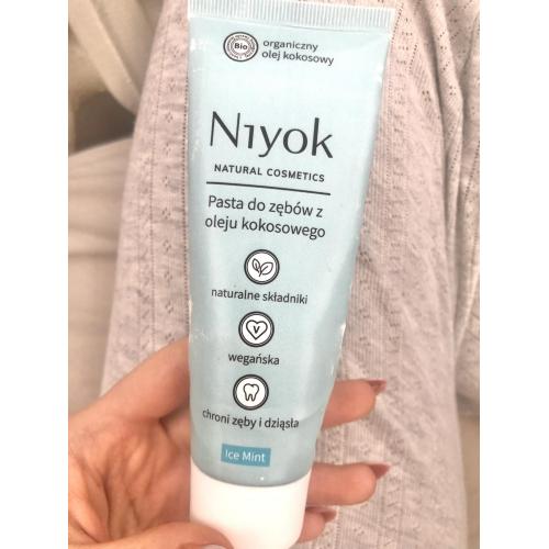 Niyok Pasta do zębów z oleju kokosowego `Ice mint` - opinie | zdjęcie do recenzji od Polie55