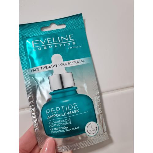 Eveline Cosmetics Face Therapy Professional, Peptide Ampoule-Mask (Maska-ampułka z peptydami) - opinie | zdjęcie do recenzji od Anzelka9