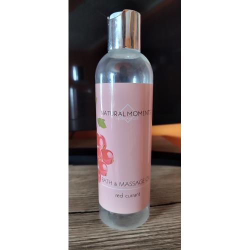 Organique Natural Moments by Organique, Bath & Massage Oil Red Currant (Olejek do kąpieli i masażu ciała) - opinie | zdjęcie do recenzji od joaska1992