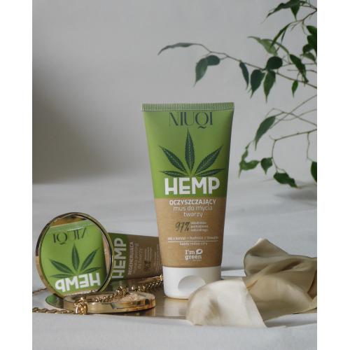Niuqi Hemp, Oczyszczający mus do twarzy - opinie | zdjęcie do recenzji od frxczxk