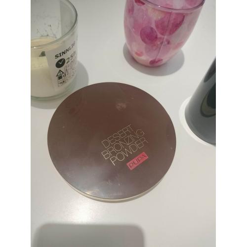 PUPA Desert, Bronzing Powder (Puder brązujący) - opinie | zdjęcie do recenzji od blondeinbeauty