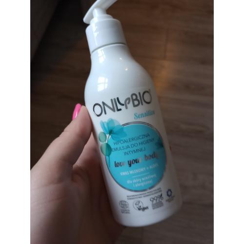 OnlyBio Love Your Body, Hipoalergiczna emulsja do higieny intymnej `Sensitive` - opinie | zdjęcie do recenzji od mm2991