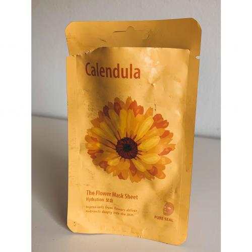 CNF Cosmetics She's Lab The Flower Mask Sheet Hydration Calendula (Maska do twarzy `Nagietek`) - opinie | zdjęcie do recenzji od Maksimowicz_111